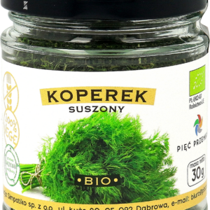 KOPEREK SUSZONY BEZGLUTENOWY BIO 30 g - PIĘĆ PRZEMIAN
