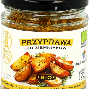 PRZYPRAWA DO ZIEMNIAKÓW BEZGLUTENOWA BIO 70 g - PIĘĆ PRZEMIAN