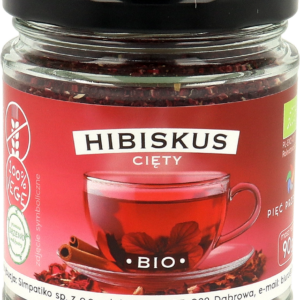 HIBISKUS BEZGLUTENOWY BIO 90 g - PIĘĆ PRZEMIAN