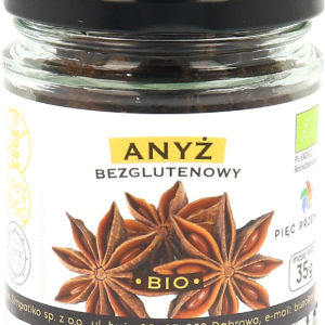 ANYŻ GWIAZDKOWY BEZGLUTENOWY BIO 35 g - PIĘĆ PRZEMIAN