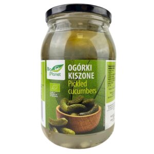 OGÓRKI KISZONE BIO 820 g (460 g) - BIO PLANET