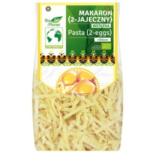 MAKARON (2-JAJECZNY) WSTĄŻKI BIO 250 g - BIO PLANET