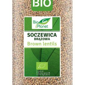 SOCZEWICA BRĄZOWA BIO 500 g - BIO PLANET