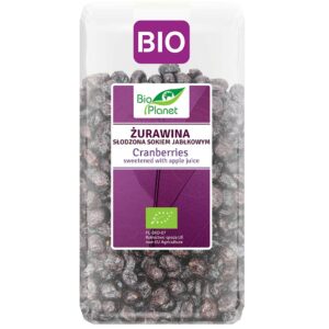 ŻURAWINA Z SOKIEM JABŁKOWYM BIO 400 g - BIO PLANET