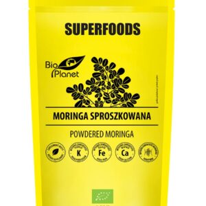 MORINGA SPROSZKOWANA BIO 150 g - BIO PLANET SUPERFOODS