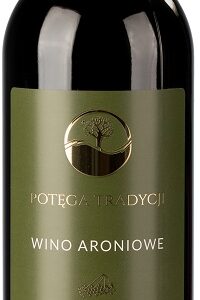 WINO CZERWONE WYTRAWNE ARONIA BIO 0,75 L - POTĘGA TRADYCJI