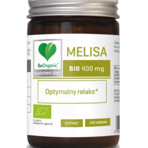 MELISA EKSTRAKT BIO (400 mg) 100 TABLETEK - BE ORGANIC