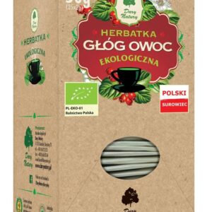 HERBATKA OWOC GŁOGU BIO (25 x 2 g) 50 g - DARY NATURY