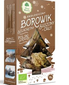 BOROWIK SZLACHETNY SUSZONY CAŁY BIO 70 g - DARY NATURY (PRODUKT SEZONOWY)