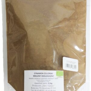 CYNAMON CEJLOŃSKI MIELONY BIO 500 g - HORECA (DARY NATURY)