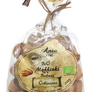 MUFFINKI BABUNI ORKISZOWE BIO 200 g - BIO ANIA