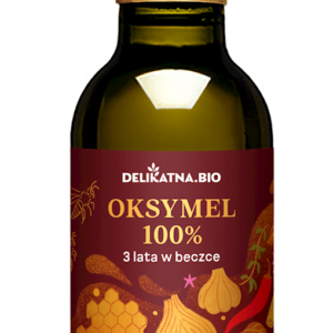 OKSYMEL 100 % 3 LATA W BECZCE BIO 250 ml - DELIKATNA