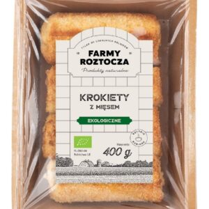 KROKIETY Z MIĘSEM BIO 400 g - FARMY ROZTOCZA (NA ZAMÓWIENIE)