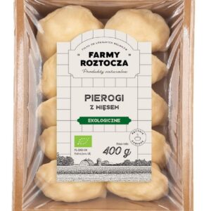 PIEROGI Z MIĘSEM BIO 400 g - FARMY ROZTOCZA (NA ZAMÓWIENIE)