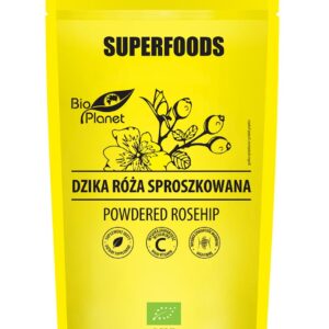 DZIKA RÓŻA SPROSZKOWANA BIO 150 g - BIO PLANET SUPERFOODS