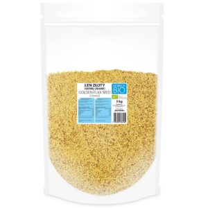 LEN ZŁOTY (SIEMIĘ LNIANE) BIO 5 kg - HORECA (BIO PLANET)