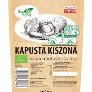 KAPUSTA KISZONA Z MARCHEWKĄ BIO 1 kg (DOYPACK) - BIO PLANET