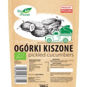 OGÓRKI KISZONE BIO 1 kg (600 g) (DOYPACK) - BIO PLANET