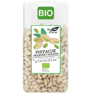 PISTACJE PRAŻONE I SOLONE BIO 300 g - BIO PLANET