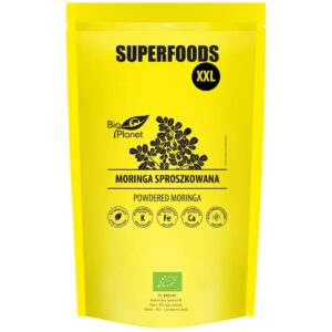 MORINGA SPROSZKOWANA BIO 500 g - BIO PLANET SUPERFOODS