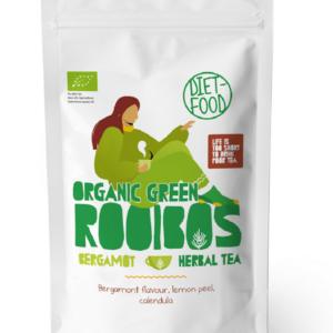 HERBATKA ROOIBOS ZIELONY BERGAMOTKA BIO 100 g - DIET-FOOD