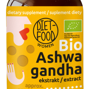 ASHWAGANDHA EKSTRAKT BIO (300 mg) 120 TABLETEK - DIET-FOOD