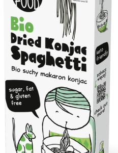 MAKARON (SUCHY KONJAC) SPAGHETTI BEZGLUTENOWY BIO 80 g - DIET-FOOD