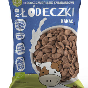 ŁÓDECZKI JAGLANO - ORKISZOWE Z KAKAO BEZ DODATKU CUKRÓW BIO 260 g - HELPA
