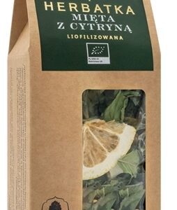 HERBATKA LIOFILIZOWANA MIĘTA Z CYTRYNĄ BIO 25 g - DARY NATURY
