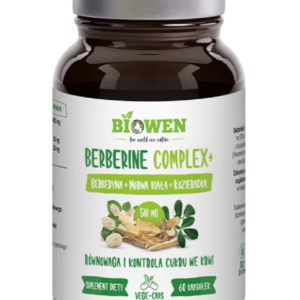 BERBERYNA COMPLEX+ BEZGLUTENOWA 60 KAPSUŁEK - BIOWEN