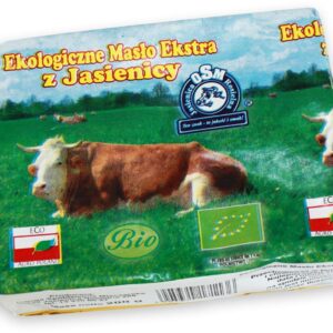 MASŁO EKSTRA KOSTKA (82 % TŁUSZCZU) BIO 200 g - JASIENICA