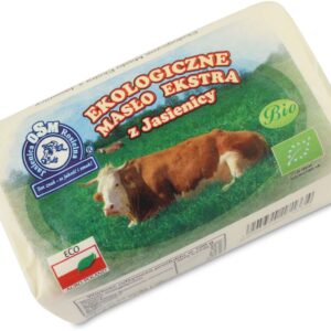 MASŁO EKSTRA OSEŁKA (82 % TŁUSZCZU) BIO (około 0,30 kg) - JASIENICA