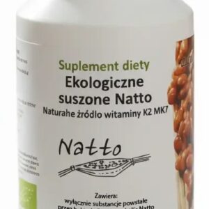 SFERMENTOWANA SOJA (NATTO) SUSZONA BIO 120 KAPSUŁEK - NATTO