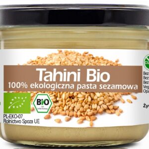 TAHINI (PASTA SEZAMOWA) BIO 180 g - BIOFOOD