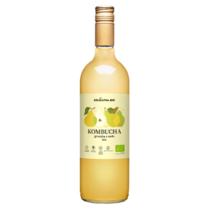 KOMBUCHA GRUSZKOWA BIO 750 ml - DELIKATNA