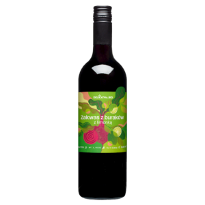 ZAKWAS Z BURAKÓW Z LIMONKĄ BIO 750 ml - DELIKATNA