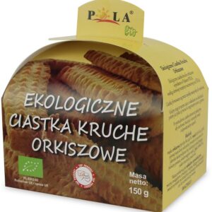 CIASTKA KRUCHE ORKISZOWE BIO 150 g - POLA (NA ZAMÓWIENIE)