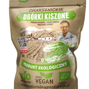 OGÓRKI KISZONE BIO 1000 g (500 g) - CHARSZNICKIE POLA NATURY
