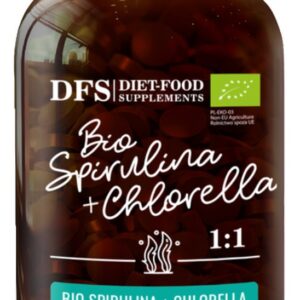 CHLORELLA + SPIRULINA BIO 375 TABLETEK - DIET-FOOD