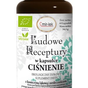 KAPSUŁKI NA CIŚNIENIE KRWI BIO (60 szt.) 27 g - MIR-LEK (LUDOWE RECEPTURY)