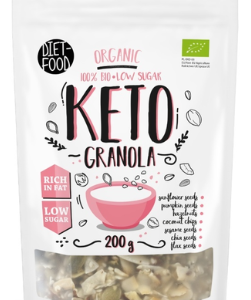 GRANOLA KETO BIO 200 g - DIET-FOOD