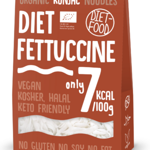 MAKARON (KONJAC) FETTUCCINE BEZGLUTENOWY BIO 385 g (300 g) - DIET-FOOD