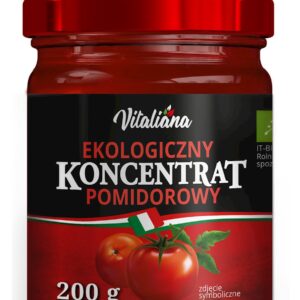 KONCENTRAT POMIDOROWY 22 % BIO 200 g - VITALIANA