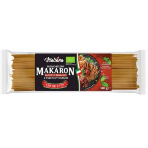 MAKARON (SEMOLINOWY RAZOWY) SPAGHETTI BIO 500 g - VITALIANA