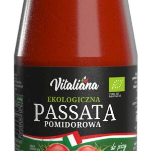 SOS POMIDOROWY PASSATA Z BAZYLIĄ BIO 680 g - VITALIANA