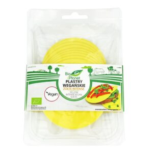 PLASTRY WEGAŃSKIE ŻÓŁTE INTENSE BIO 160 g - BIO PLANET