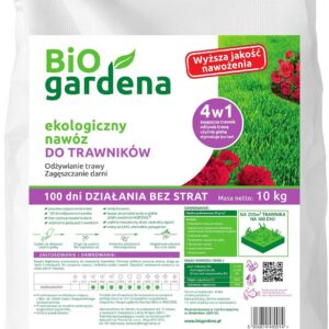 NAWÓZ DO TRAWNIKÓW ECO 10 kg - BIOGARDENA