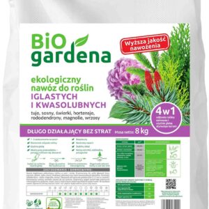 NAWÓZ DO ROŚLIN IGLASTYCH ECO 8 kg - BIOGARDENA
