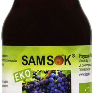 SOK Z CZERWONYCH WINOGRON NFC BIO 250 ml - VIANDS (SAM SOK)
