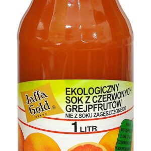 SOK Z CZERWONYCH GREJPFRUTÓW NFC BIO 1 L - JAFFA GOLD